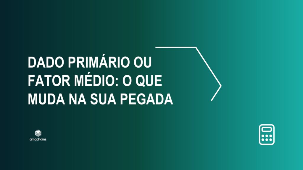 Dado primário ou fator médio: o que muda na sua pegada — Amachains
